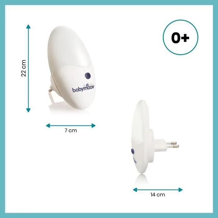 Babymoov Veilleuse murale LED Eco-consommation, Universelle-4