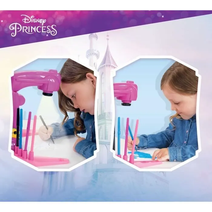 Projecteur de dessins - LISCIANIGIOCHI - PRINCESSES - Accessoires Inclus, Modèles Princesses-6