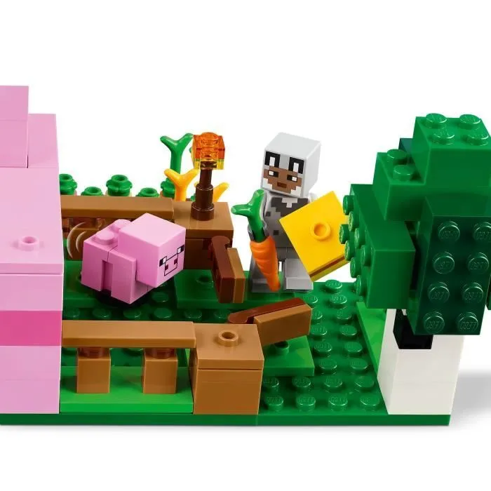 LEGO Minecraft 21268 La maison de Porcelet - Jeu de construction pour fille dès 7 ans-3
