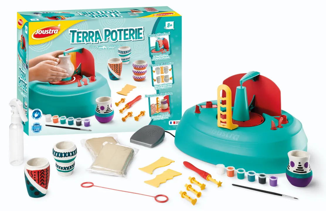 Atelier de Poterie pour enfants dès 8 ans - Maped Creativ - Terra Poterie-0