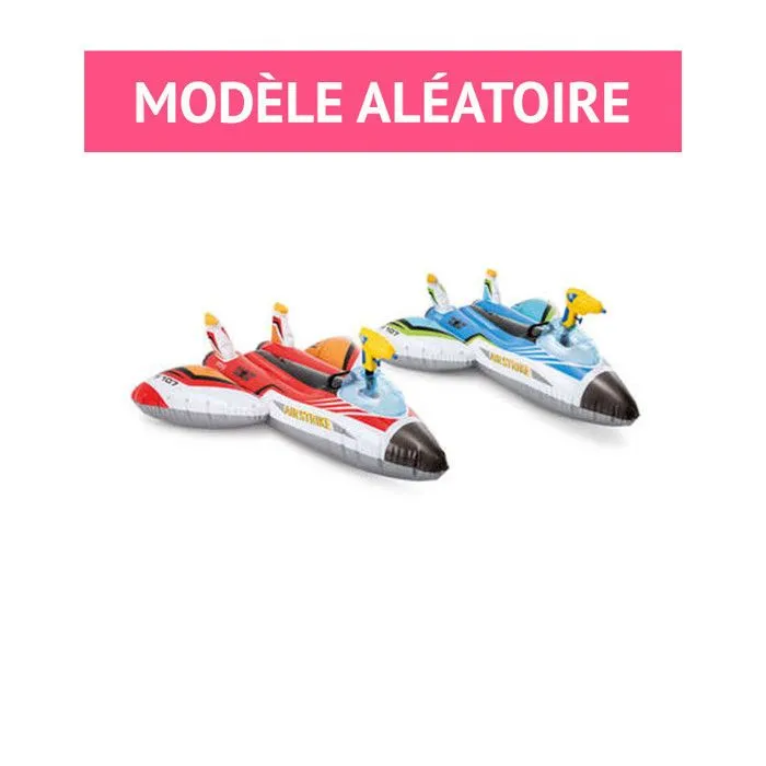Avion gonflable - Intex - 117 x 117 cm - Vinyle - Pistolet à eau - 3 ans et plus-2