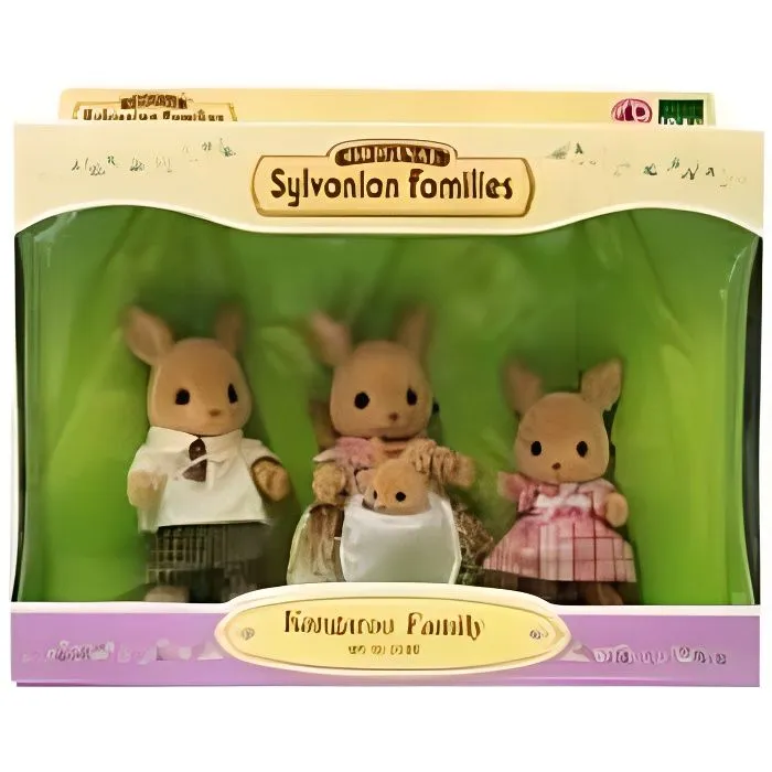 Sylvanian Families - Famille Kangourou - Mini-univers - Intérieur - Pour Enfant-0