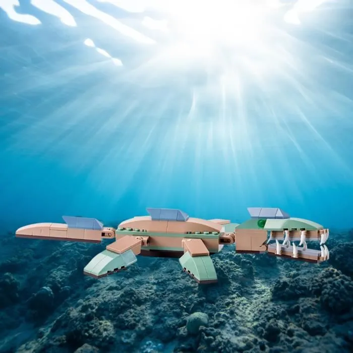 SHOP-STORY - BUILDINO PLIOSAURUS : Dinosaure en Briques à Construire-1