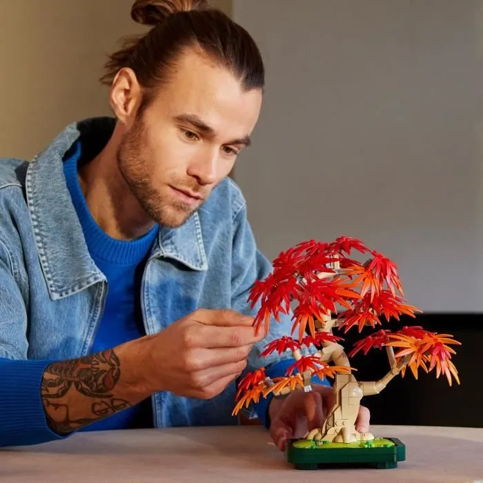LEGO Botanicals 10348 Bonsaï d’Érable Rouge du Japon - Kit de Construction pour Adulte-4
