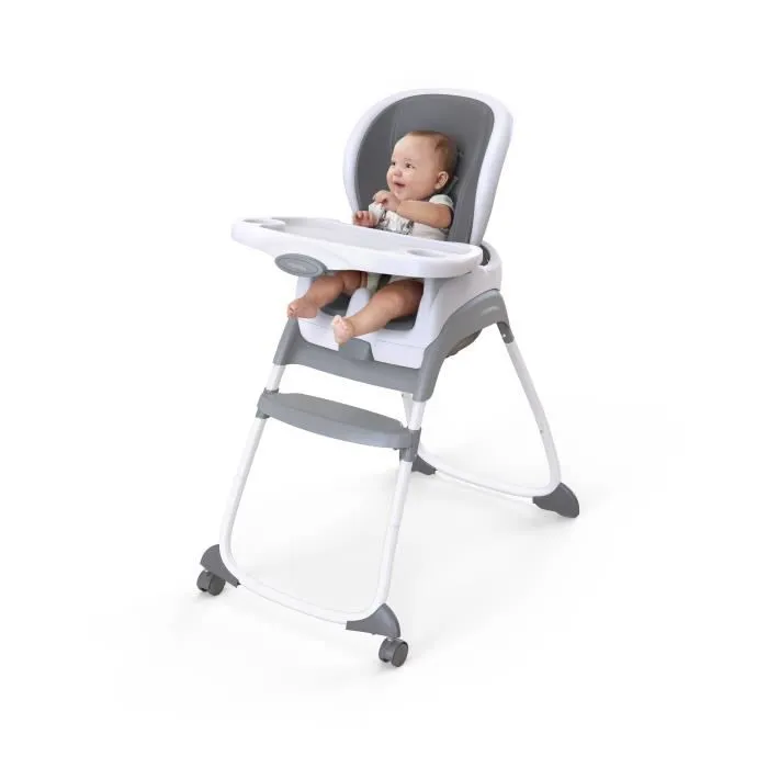 INGENUITY Chaise haute bébé Trio 3 en 1 - Convertible réhausseur - SmartClean™-7