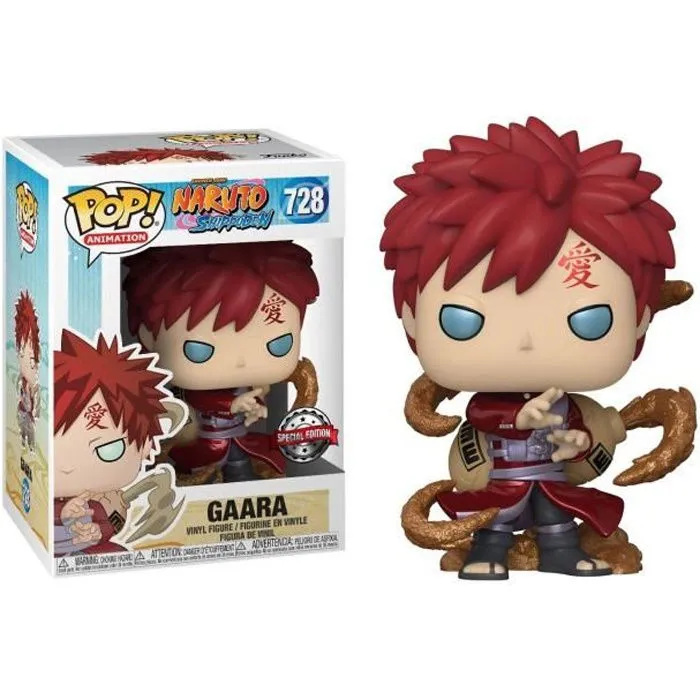 Figurine Naruto Shippuden - Gaara Metallic Special Edition Pop 10cm-0