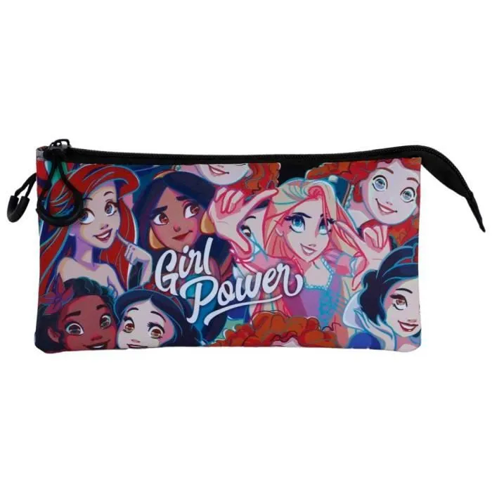 Trousse Triple FAN 2.0 - Princesses Disney Girl Power - Multicolore-1