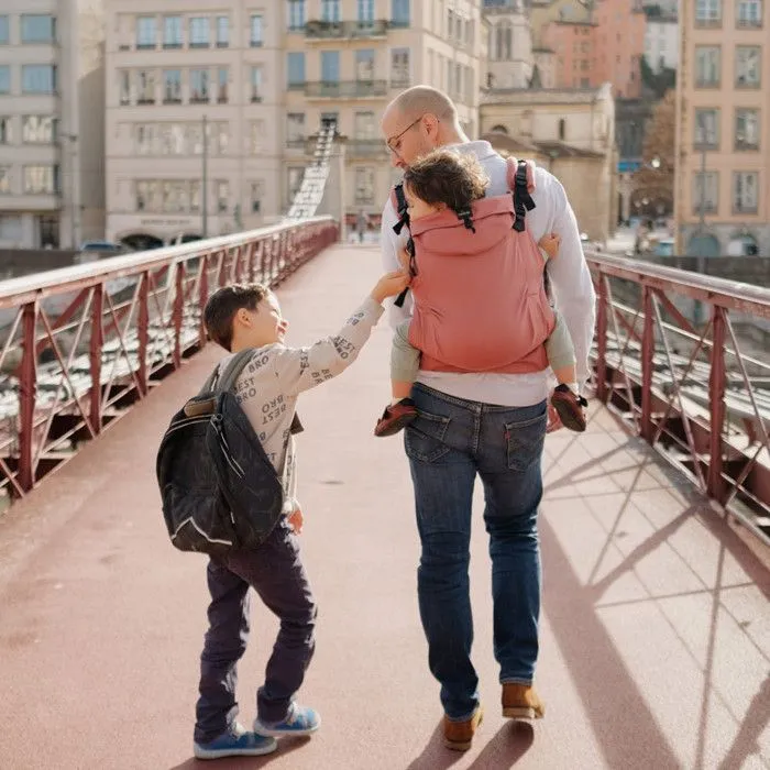 Porte bébé préformé Néo + 3mois/3ans, Acajou - Néobulle-2