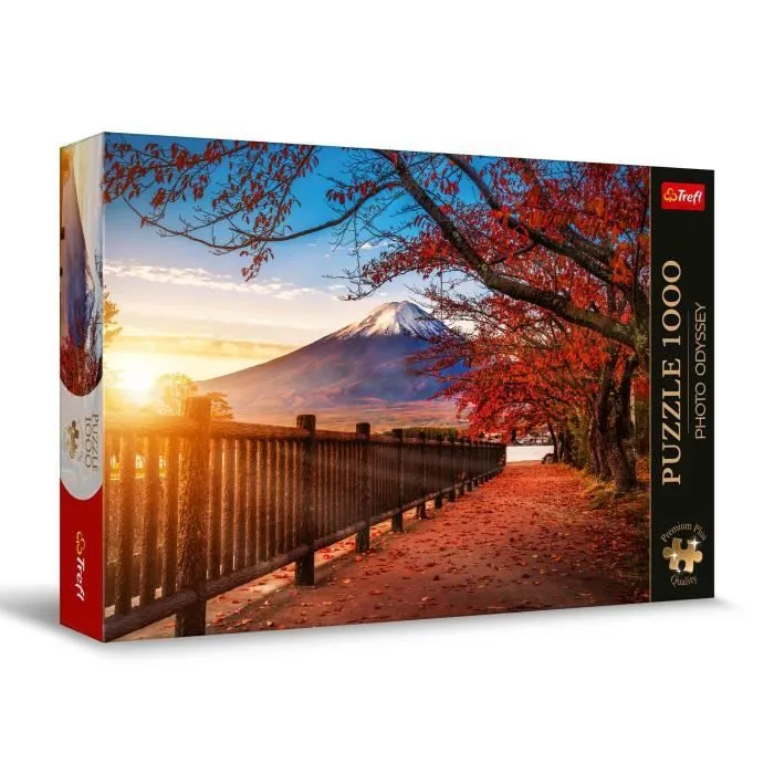 Puzzle - TREFL - Odyssey: Mont Fuji, Japon - 1000 pièces - Photos uniques-0