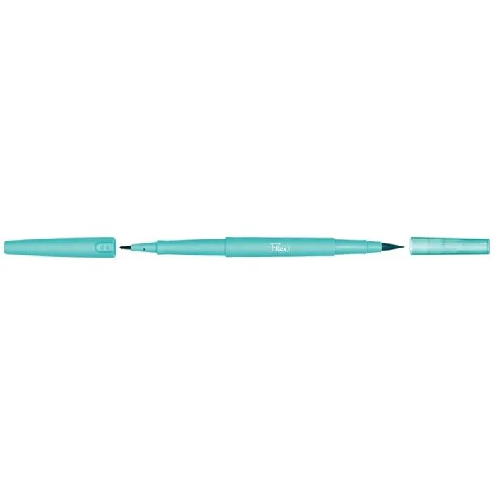 Feutre double pointe - Paper Mate - Flair Dual Brush - 8 feutres - Couleurs assorties - Pour enfants-3