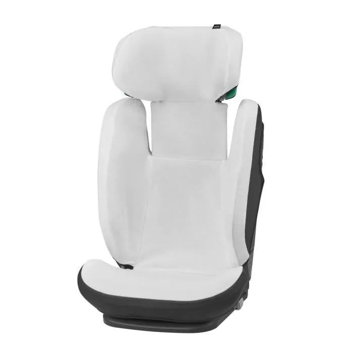 MAXI-COSI Housse d'été en coton biologique pour siège auto RodiFix Pro / Rodifix S i-Size, accéssoire siège auto, Natural White-0