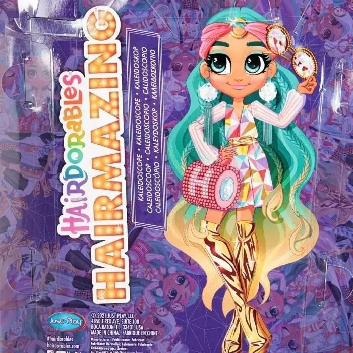 Hairdorables, Hairmazing, Poupée Mannequin 26 cm avec surprises, Serie 3-2