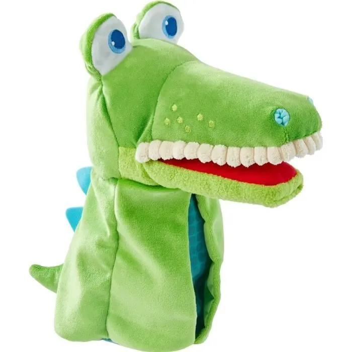 HABA Marionnette Carcajou Crocodile-0