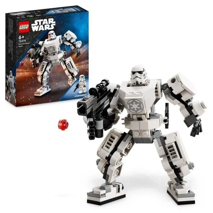 LEGO® Star Wars 75370 Le Robot Stormtrooper, Jouet pour Enfants, Figurine à Construire avec Minifigurine-0