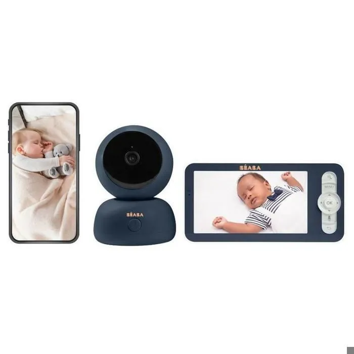 BEABA - Ecoute bébé vidéo ZEN Premium Night Blue-0