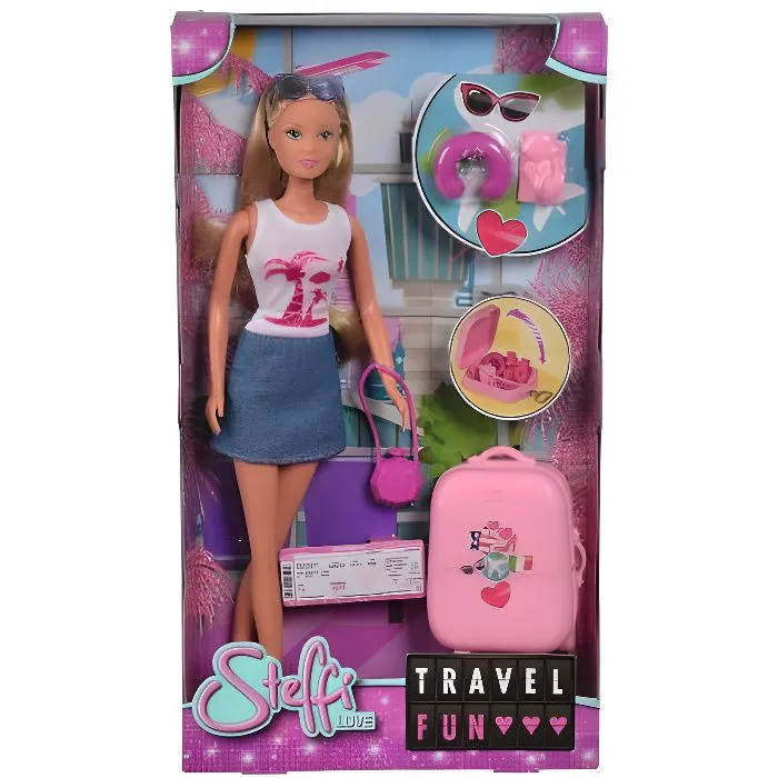 SIMBA Steffi Love En Voyage + Accessoires-0