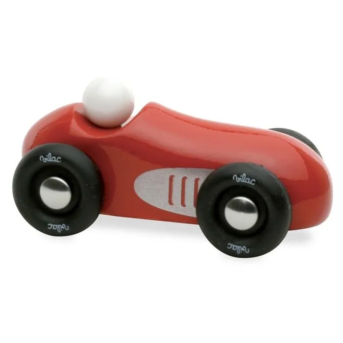 Voiture Mini Old Sport rouge Vilac - Jouet pour bébé garçon de 2 ans et plus-0