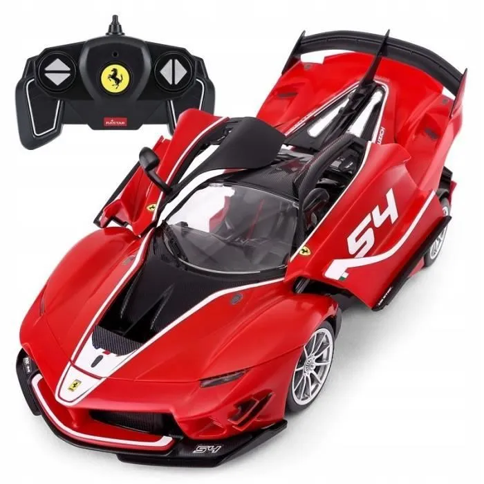 Voiture à monter R-C Ferrari FXX-K 1:18 - RASTAR - Rouge - Radiocommandé - Kit carrosserie-0