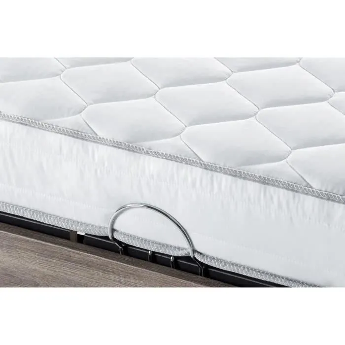 Ensemble relaxation électrique COMFORT matelas + sommier - 140x200 cm - Mousse - DEKO DREAM Samba-4