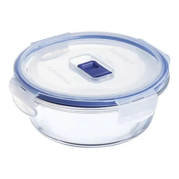 Boite ronde 67cl Pure Box Active - Luminarc - verre trempé extra résistant et hermétique-2