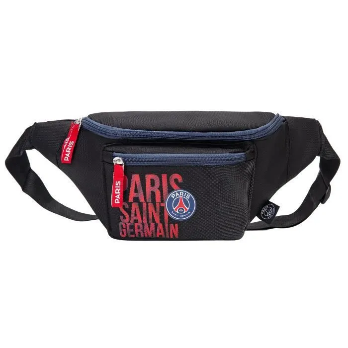 Sacoche banane - PARIS SAINT GERMAIN - Officielle - Noir - Polyester - 27x18x10 cm-3