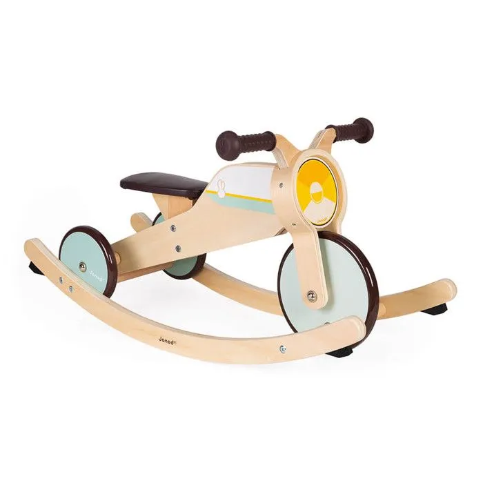 Tricycle 2 En 1 À Bascule-0