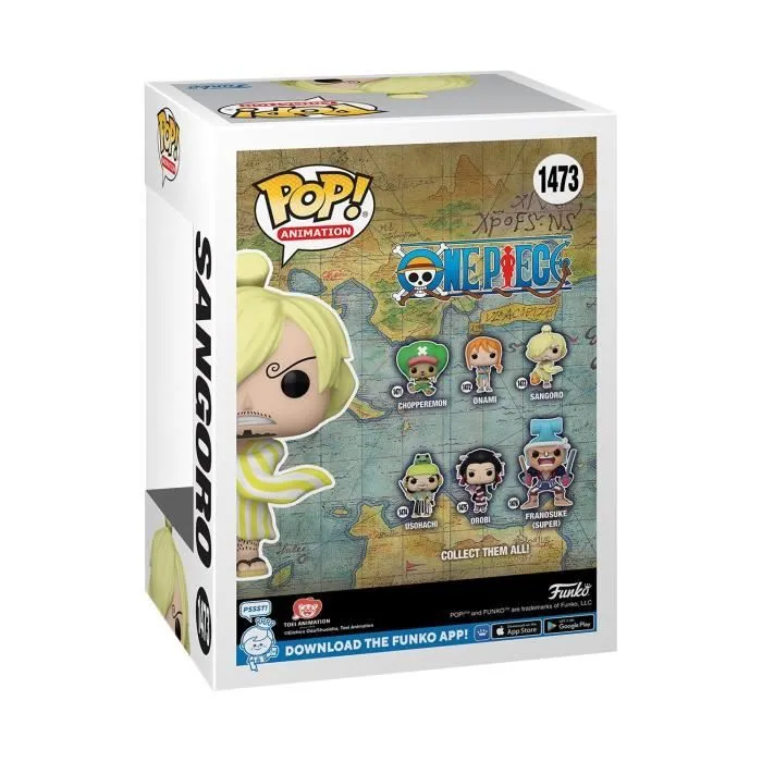 Figurine Funko Pop! Animation One Piece - Sangoro (Wano Country Arc)-1