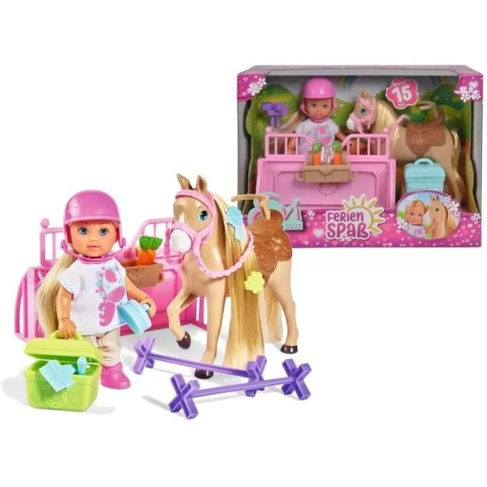 EVI LOVE - Simba - Poupée Enfant - Holiday Equitation-1