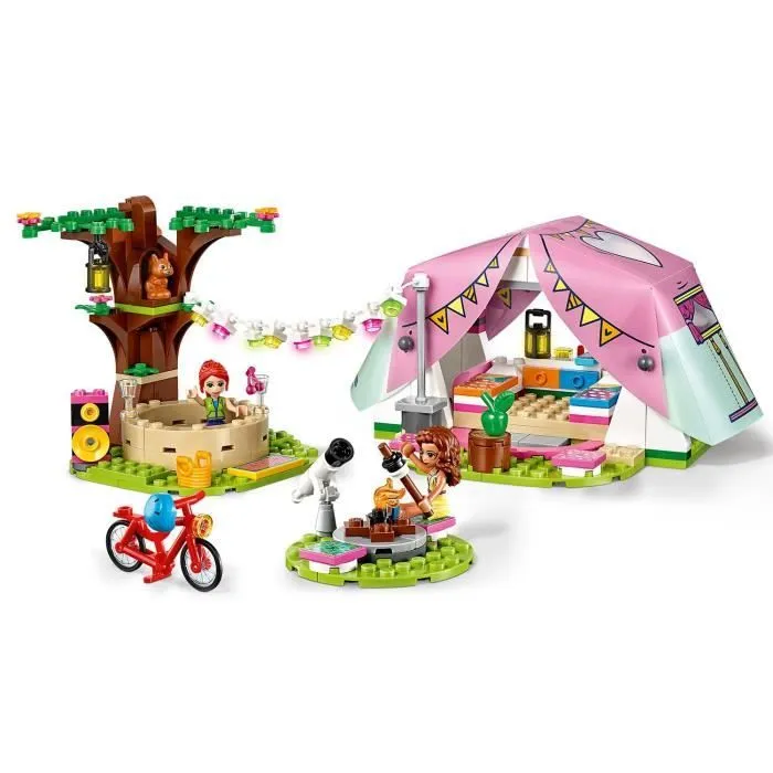 LEGO® Friends 41392 Le Camping Glamour dans la Nature avec Mini Poupées, Jouet pour Filles et Garçons de 6 ans et +-3