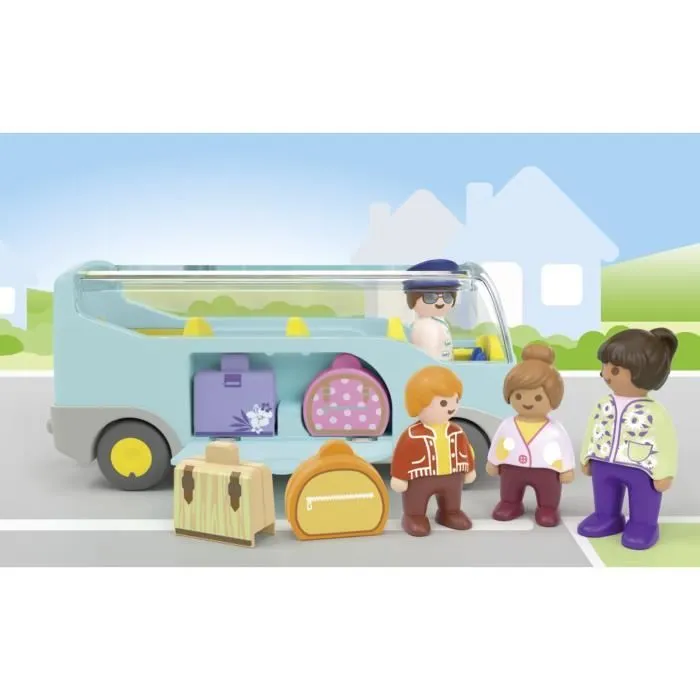 PLAYMOBIL Junior 71682 Autocar de voyage, Dès 12 mois-2