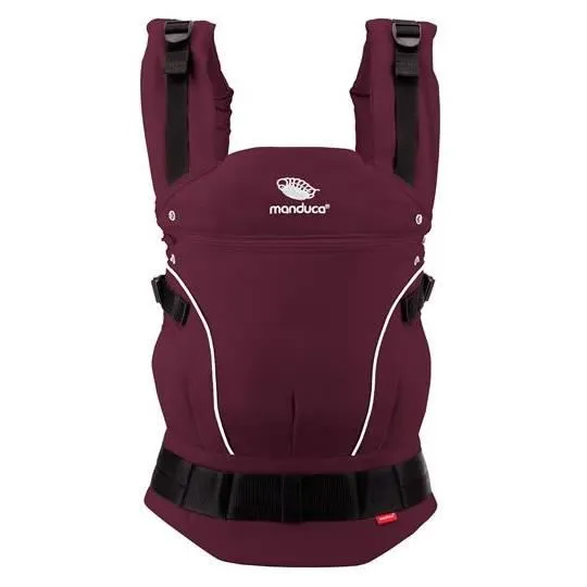 Porte-bébé physiologique Manduca® First PureCotton Bordeau-0