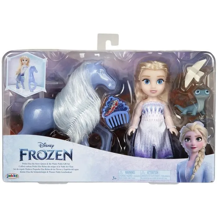 REINE DES NEIGES - Coffret poupée Elsa et Nokk - 15 cm - JAKKS - 480447-4