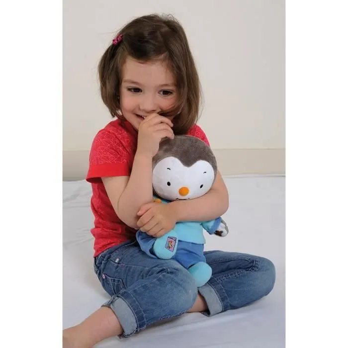 Peluche T'CHOUPI Raconte moi une histoire - JEMINI - ± 30 cm - Bleu - Enfant - Mixte-4
