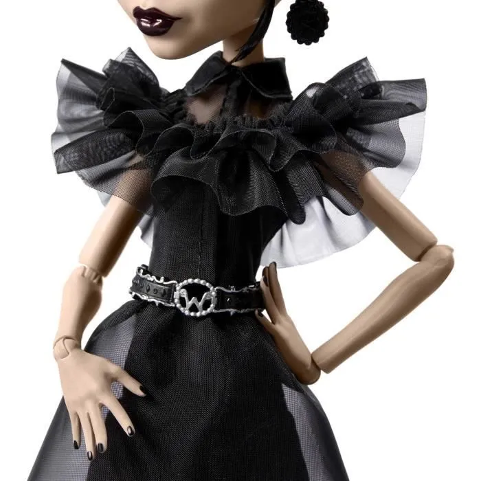 Monster High-Mercredi Addams en Tenue de Bal-Poup?e - Monster High - HXJ03-5