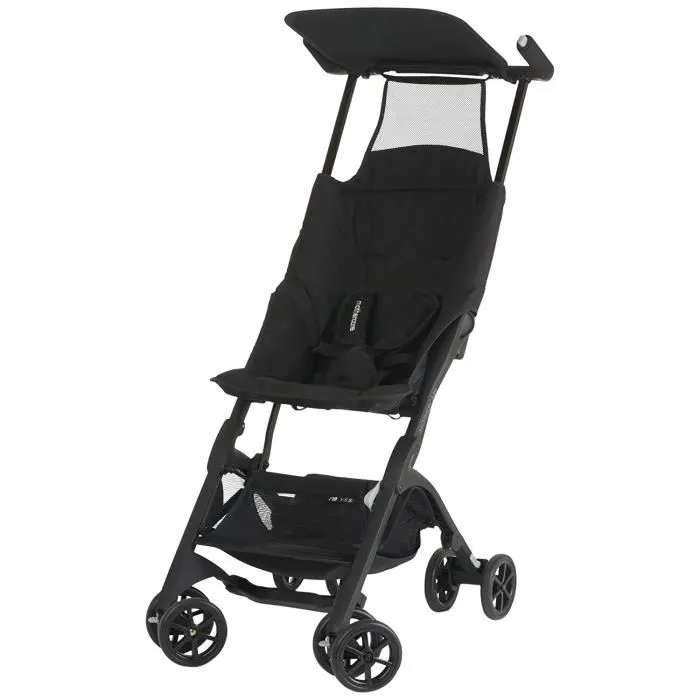 Poussette compacte XSS coloris noir Ultra légère-3