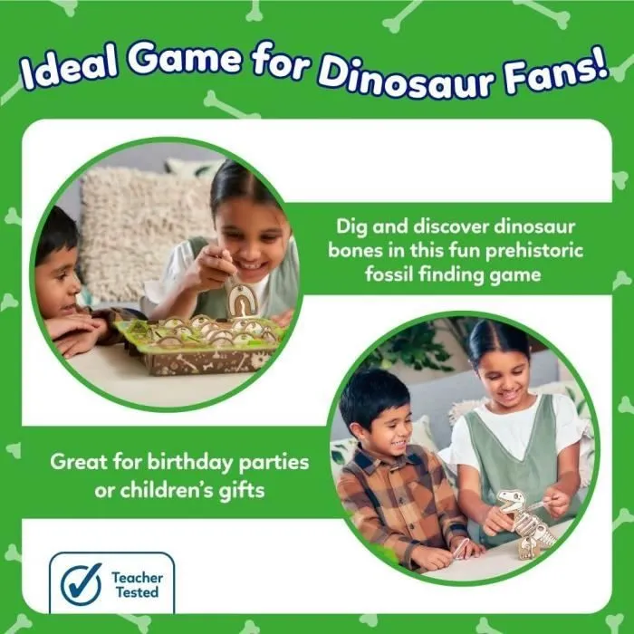 Jeu de loterie Dinosaur Dig - ORCHARD - Construisez votre dinosaure 3D-2