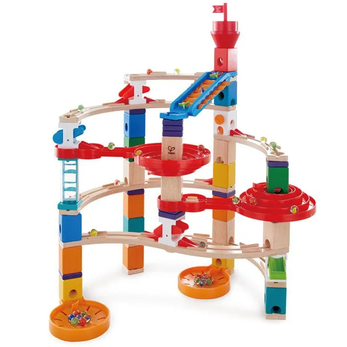 Circuit de billes Super Spirals - HAND MINUTE - Quadrilla - 129 pièces - Jouet pour enfant de 4 ans et plus-4