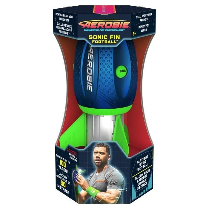 AEROBIE SONIC FIN, BALLON DE FOOTBALL AMÉRICAIN GYROSCOPIQUE D'EXTÉRIE-3