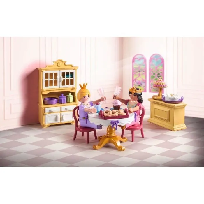 PLAYMOBIL 71848 Cuisine royale avec pâtisseries, Les princesses, 94 pièces, Dès 4 ans-2