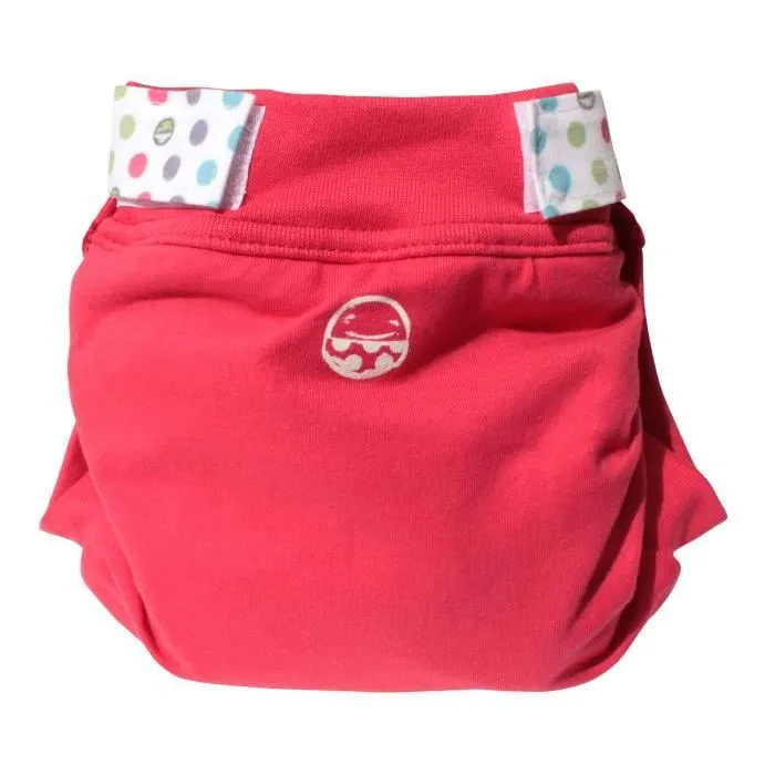 P'tits Dessous - Couche Hybride Bébé Petit Pea Cherry - Taille S-0