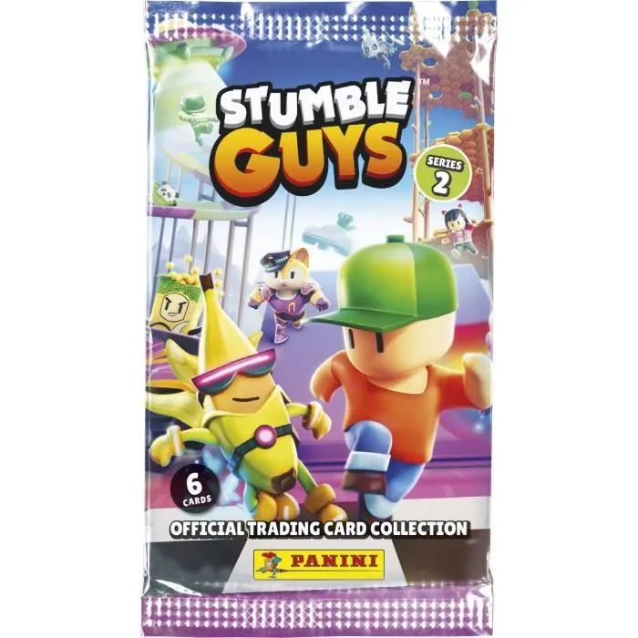 Boîte - PANINI - Stumble Guys TC 2 - 24 pochettes - 144 cartes-0