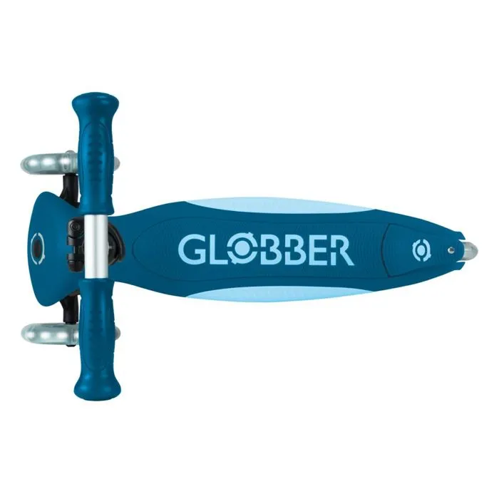 Trottinette 3 roues - Globber - PRIMO FOLDABLE PLUS LIGHTS V2 - Guidon ajustable - Roues lumineuses-2