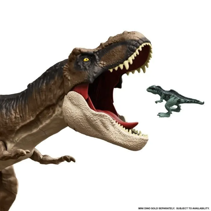 Figurine dinosaure - MATTEL - Jurassic World T-Rex Super Colossal - 60cm - Dès 4 ans-3