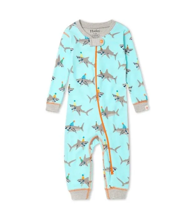 Gigoteuse - douillette - turbulette Hatley - S22PSI242 - Organic Cotton Sleepsuit Pantoufles pour BBS et Bambins Bebe Fille-0
