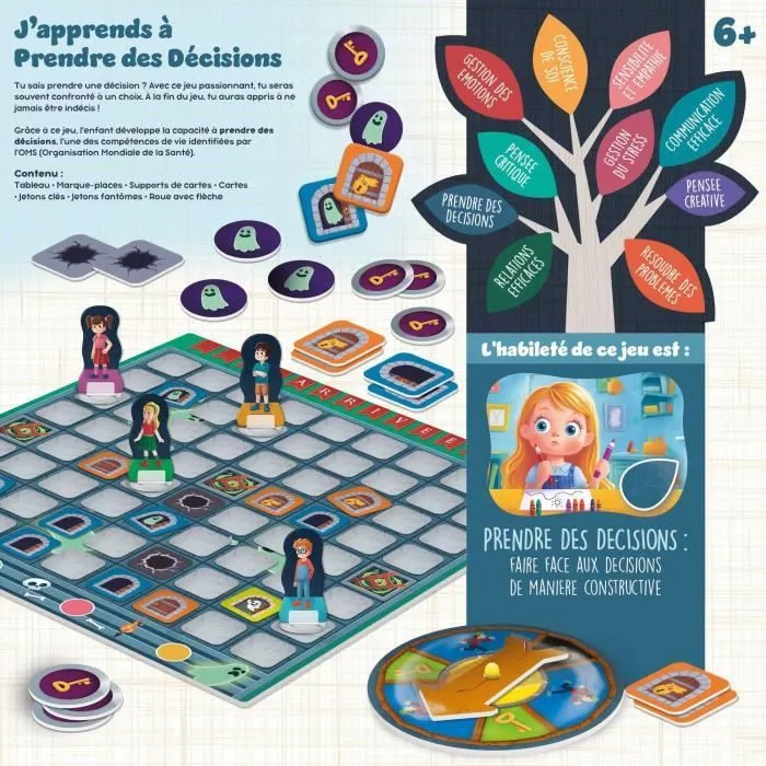 Prise de décisions - Jeu de Plateau - LIFE SKILLS - Plateau illustré-1