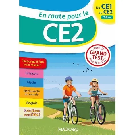 Livre scolaire - Collectif - En route pour le CE2 - Broché - Apprentissage - Éducation-0