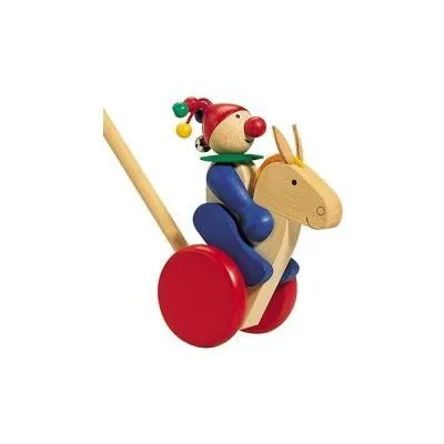 Jouet à pousser - Jockey Trotto-0