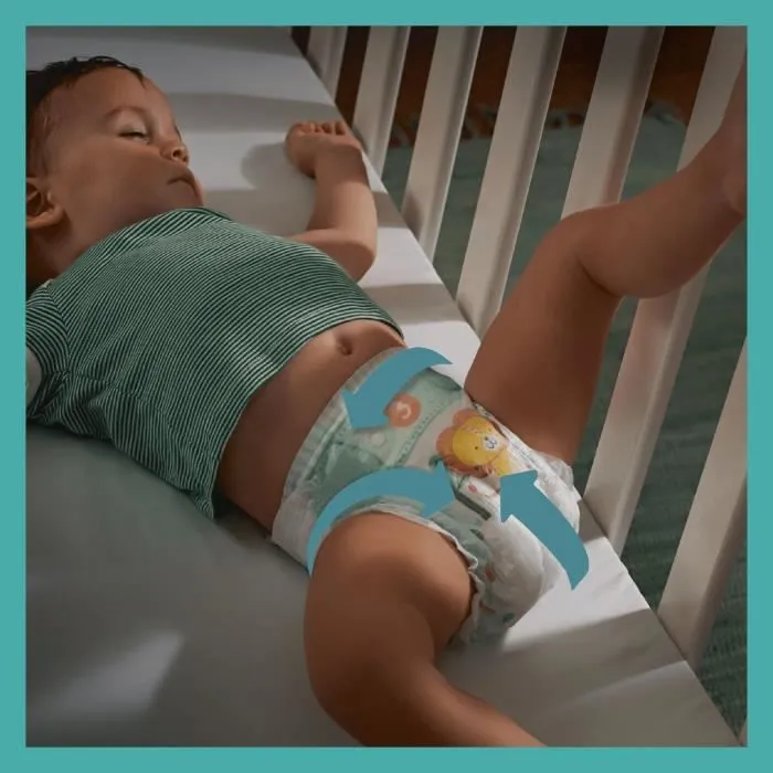 Pampers Baby-Dry Taille 2, 34 Couches-2