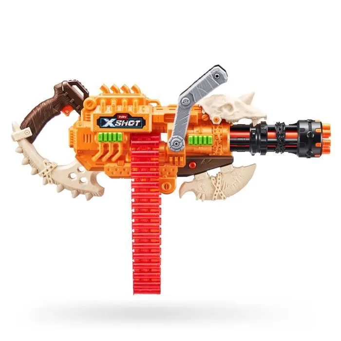 Blaster à Ceinture - ZURU - XSHOT Insanity HorrorFire Dread Hammer - Blaster avec ceinture de 35 fléchettes et portée de 30 mètres-8