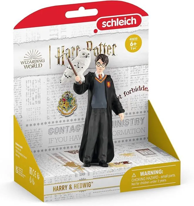 Figurine Harry et Hedwige, Harry Potter, pour enfants dès 6 ans, Schleich 42633 Harry Potter, Univers WIZARDING WORLD-2